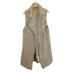 Faux Fur Long Vest